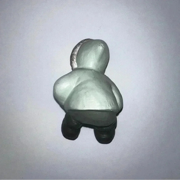 Eskimo Figurines Set Of 3 In Great Condition! Vintage Inuit - Picture 9 of 13